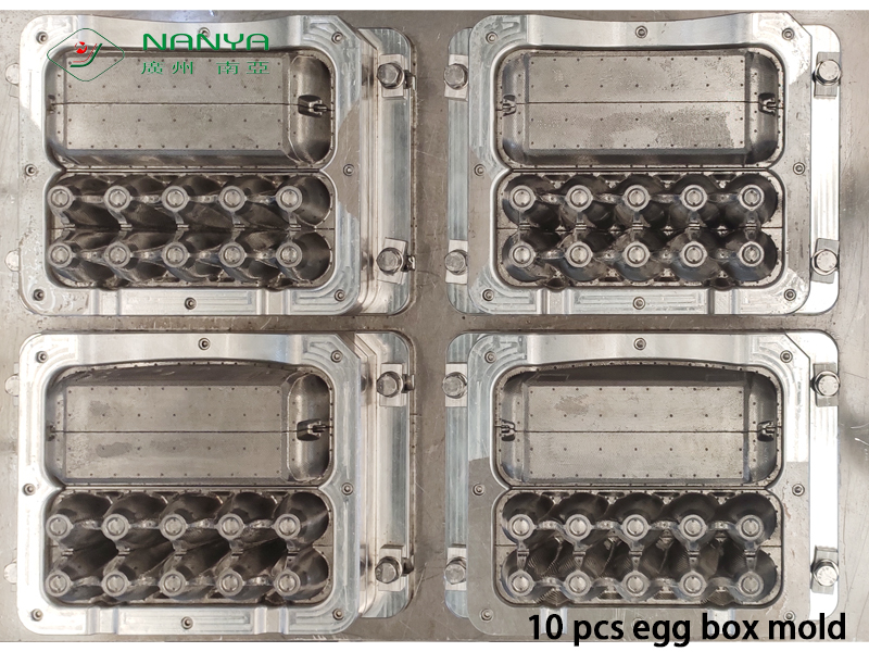 10 pcs egg box mold