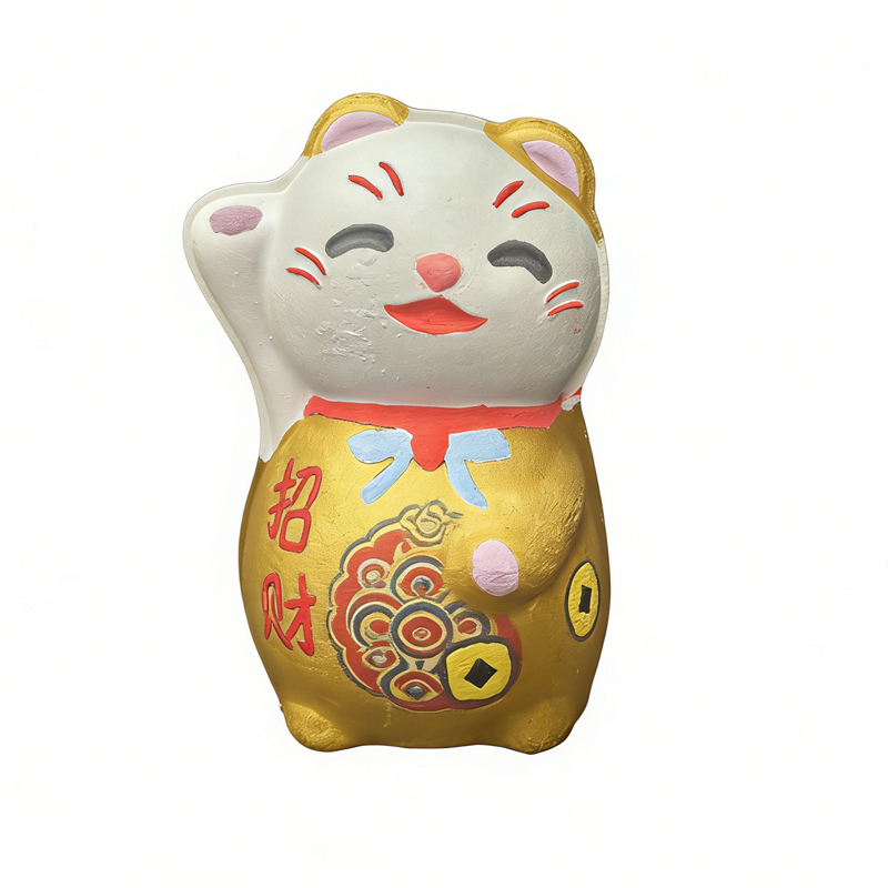 3D Money Cat Cultural DIY Craft