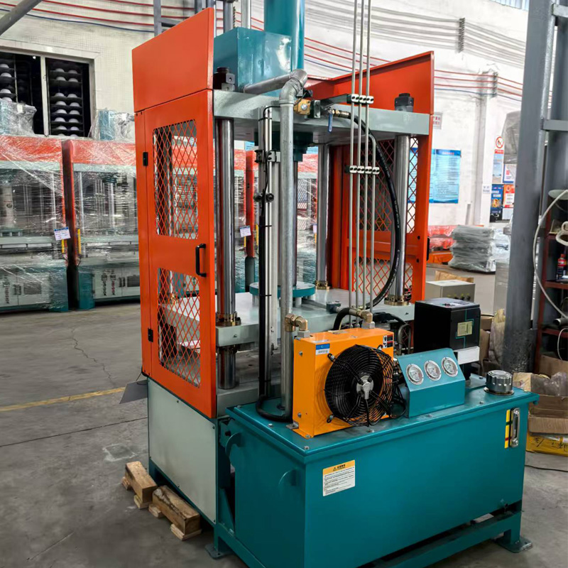40 tons thermal oil heating hot press machine-03