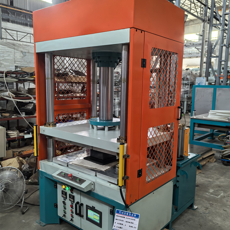 40 tons thermal oil heating hot press machine-04