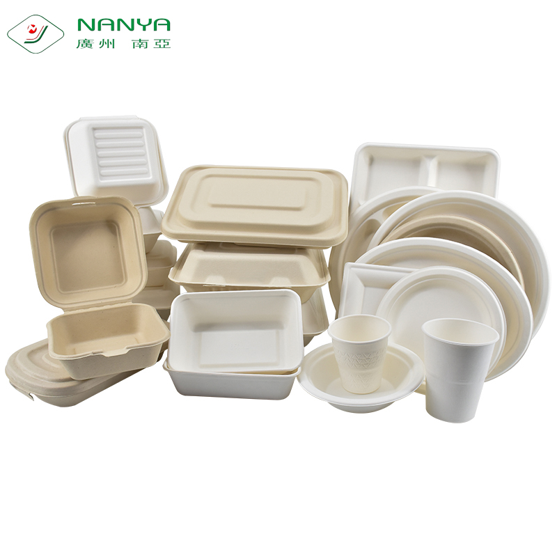 All kinds of pulp molded tableware products